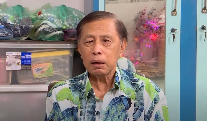 Nam nghệ sĩ Hiếu Cảnh ở tuổi 73.