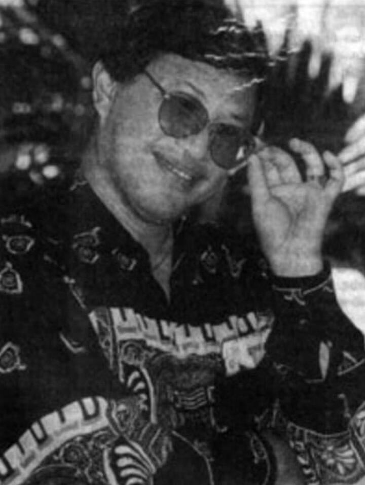 Nghệ sĩ Hiếu Cảnh thời trẻ.