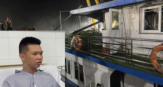 Tiếng gọi sinh tử trong con tàu đắm và phút nghẹt thở chàng trai giải cứu 4 người