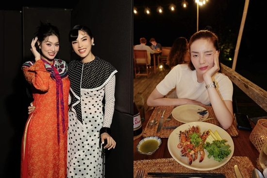 Hoa hậu Đoàn Thiên Ân bức xúc khi bị cắt ghép ảnh với Kỳ Duyên