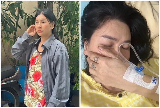 Cát Phượng bị chảy máu tai, tình hình sức khỏe đáng lo lắng