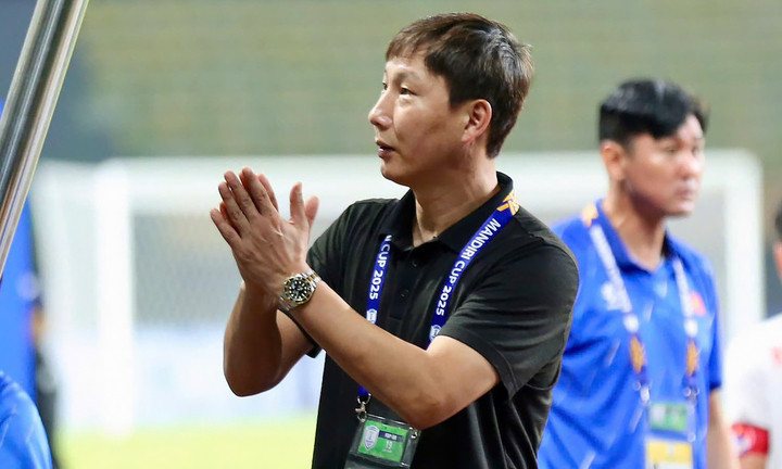 Huấn luyện viên Kim Sang-sik và các cầu thủ U23 Việt Nam có thể vào bán kết kể cả khi thua U23 Campuchia.