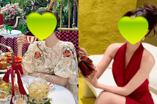 1 á hậu Vbiz được hưởng đặc quyền khi mua đồ hiệu như 'bà hoàng'