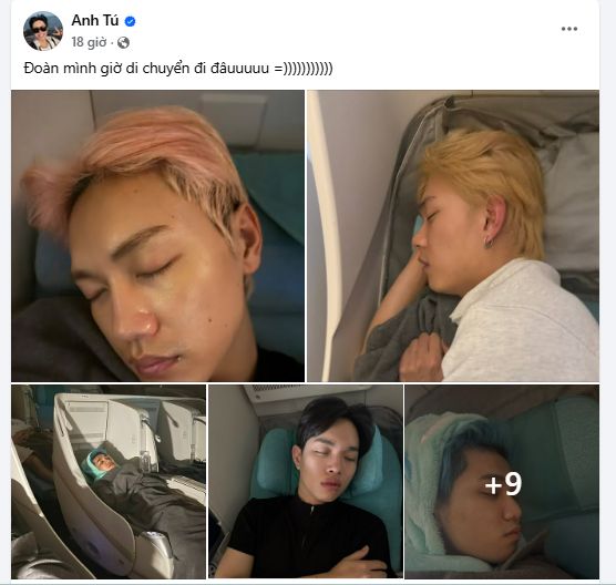 Hàng loạt Anh Trai Say Hi bị tung ảnh quay lén trên máy bay dung mạo thật lộ rõ