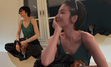 Song Hye Kyo lộ thân hình gầy gò trơ xương quai xanh
