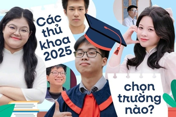 Bản đồ 'hạ cánh' của các thủ khoa 2025: Hé lộ ngôi trường được thủ khoa lựa chọn