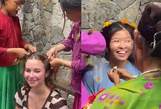 Động thái mới vụ khách Tây bị thu 200.000 đồng tết tóc ở dốc Thẩm Mã