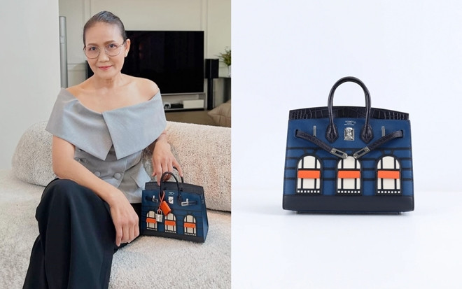 Mẹ Lisa Blackpink gây sốt khi đeo túi xách 7 tỷ đồng