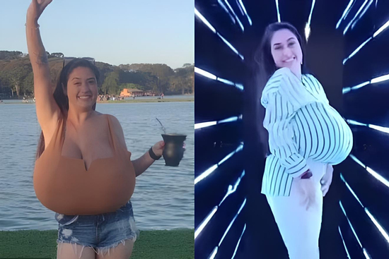 Cuộc sống mới của cô gái 22 tuổi có bộ ngực nặng tới 12kg