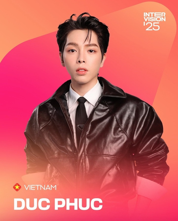 Đức Phúc đại diện Việt Nam tại cuộc thi âm nhạc quốc tế Intervision 2025.