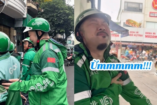 Khách Nhật 'cải trang' đi mua bánh mì ở TP.HCM, ăn xong còn làm 1 hành động khiến dân mạng 'cười vỡ bụng'