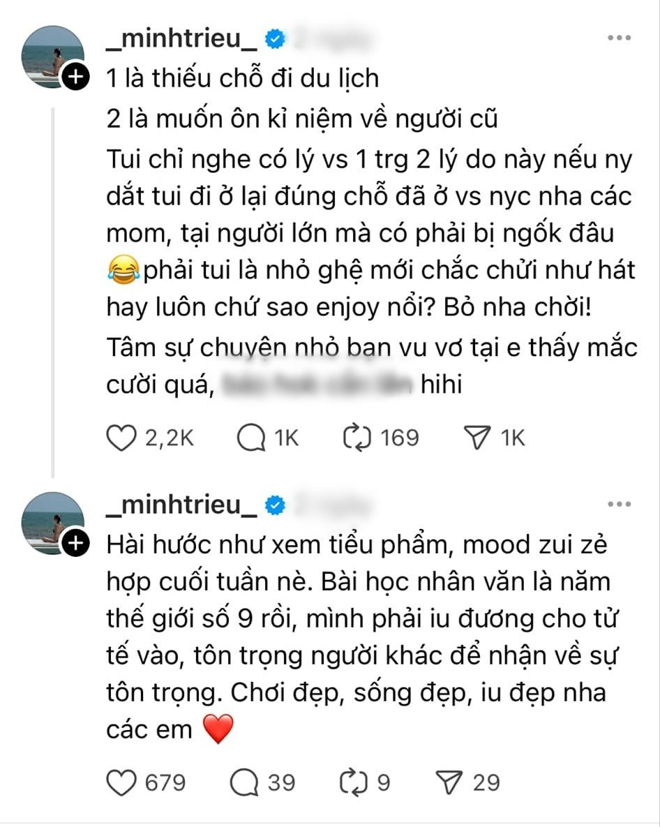 Siêu mẫu Minh Triệu phản hồi về thông tin có con