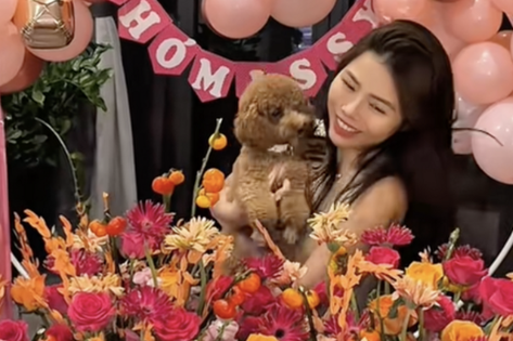 Tranh cãi chuyện cô gái Hà Nội chi 50 triệu đồng tổ chức sinh nhật cho chó