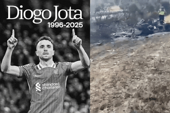 Hiện trường ám ảnh vụ tai nạn cướp đi sinh mạng Diogo Jota