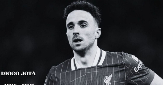 Tiền đạo Liverpool Diogo Jota đột ngột qua đời