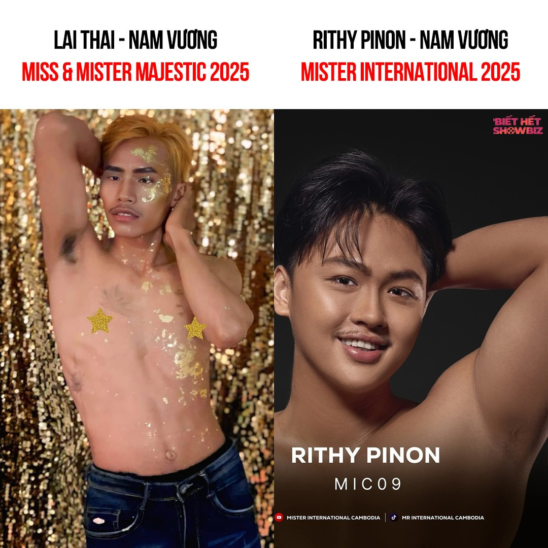 Lộ diện top 15 Nam vương Quốc tế Campuchia hot không kém cuộc thi