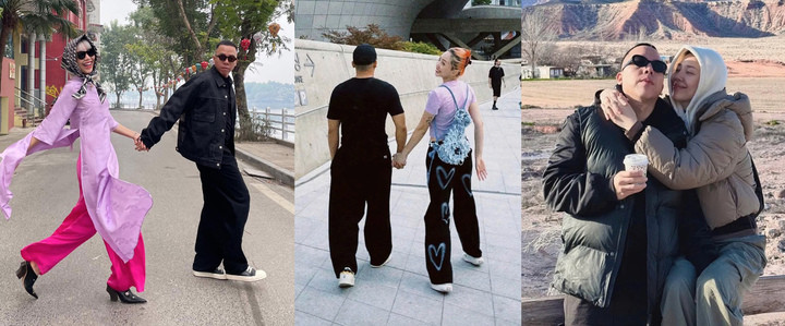 Cặp đôi đồng hành với nhau trong công việc lẫn cuộc sống.