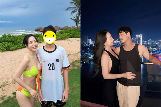 Bạn gái diễn viên Ngọc Quỳnh bị chê mặc đồ phản cảm khi chụp hình cùng con trai lớn