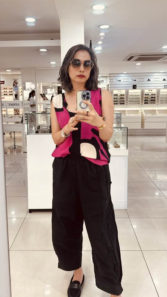 Mặt mộc tuổi trung niên của Hoa hậu Ngọc Khánh- Ảnh 6.