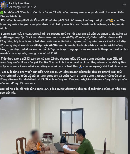 Mẹ Bắp mở lại Facebook có động thái gây tranh cãi sau 3 tháng con trai qua đời