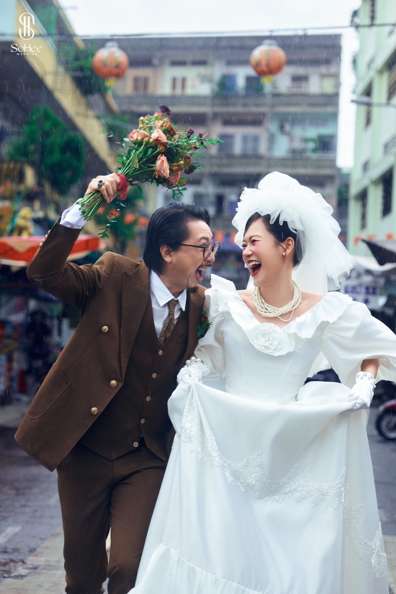 Trọn bộ ảnh cưới style Hong Kong nét căng của Lâm Vỹ Dạ  Hứa Minh Đạt