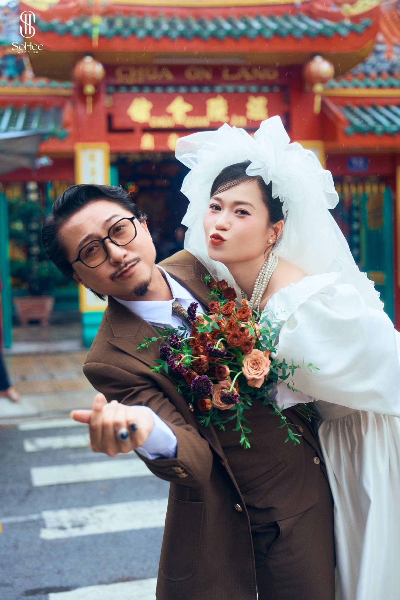 Trọn bộ ảnh cưới style Hong Kong nét căng của Lâm Vỹ Dạ  Hứa Minh Đạt