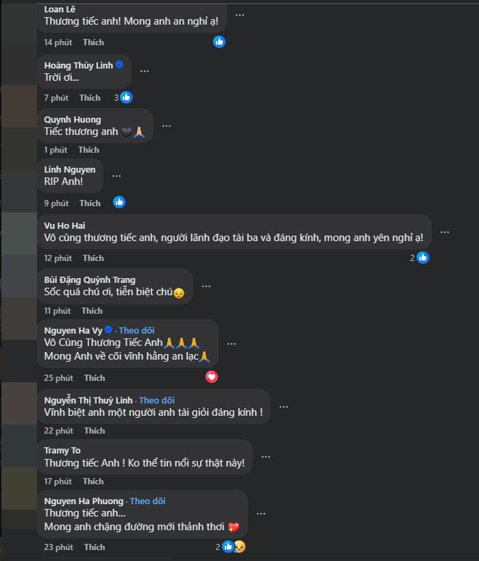 Xót xa chia sẻ cuối cùng của ông Hoàng Nam Tiến trước khi qua đời