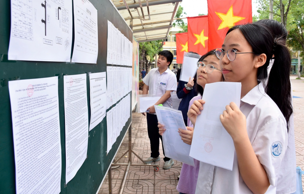 Điểm thi, điểm chuẩn lớp 10 Hà Nội năm 2025 được công bố thời điểm nào?- Ảnh 1.