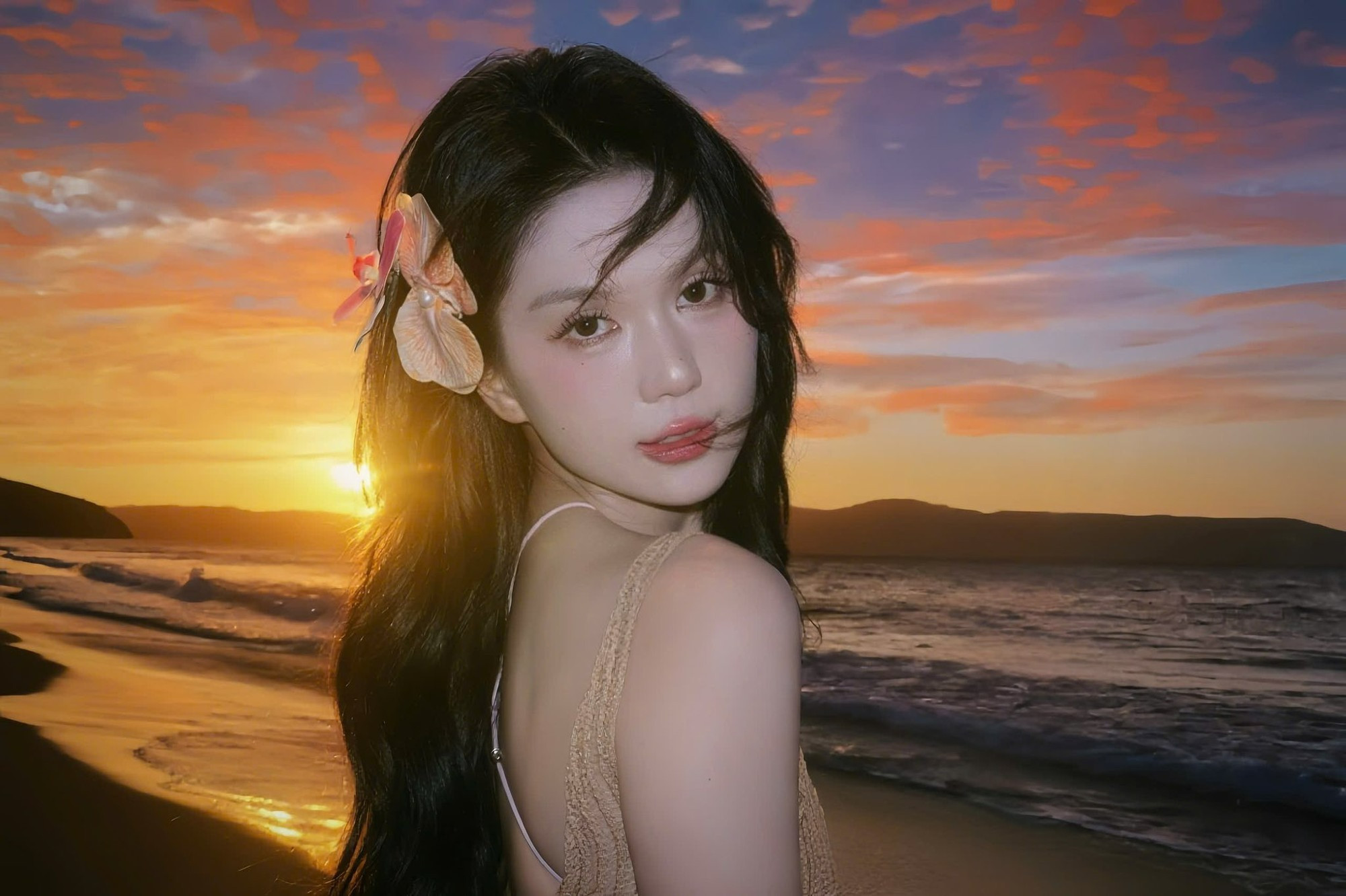 Gần 1 triệu người bật ngửa trước màn khoe dáng đi biển của Ngọc Trinh