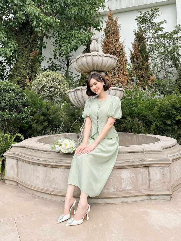 Hoa khôi Hà Nội, diễn viên 'vũ trụ' VFC khoe vóc dáng cực xịn sau sinh, bí quyết nằm ở đâu?- Ảnh 7.