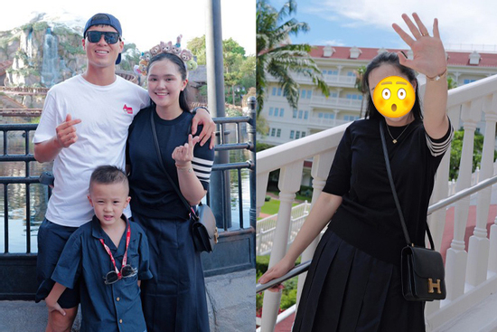 Sau nhiều lần bị chê mặc luộm thuộm, diện mạo vợ Đỗ Duy Mạnh lại gây bàn tán