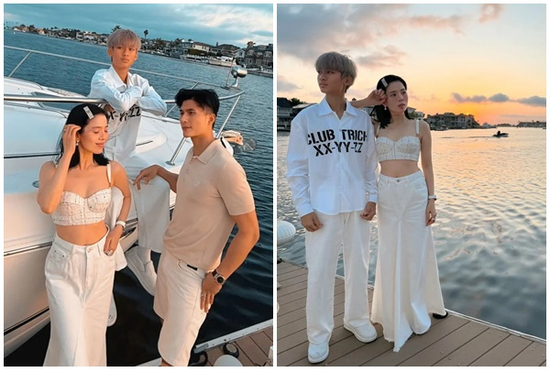 Con trai Lệ Quyên trổ mã cao vượt mẹ, thái độ khi chụp cùng Lâm Bảo Châu gây chú ý