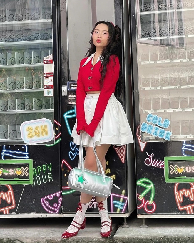 Không cần hàng hiệu Phương Mỹ Chi vẫn ghi điểm thời trang