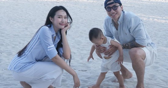 Biểu cảm đáng yêu của bé Lúa nhà Đoàn Văn Hậu - Doãn Hải My