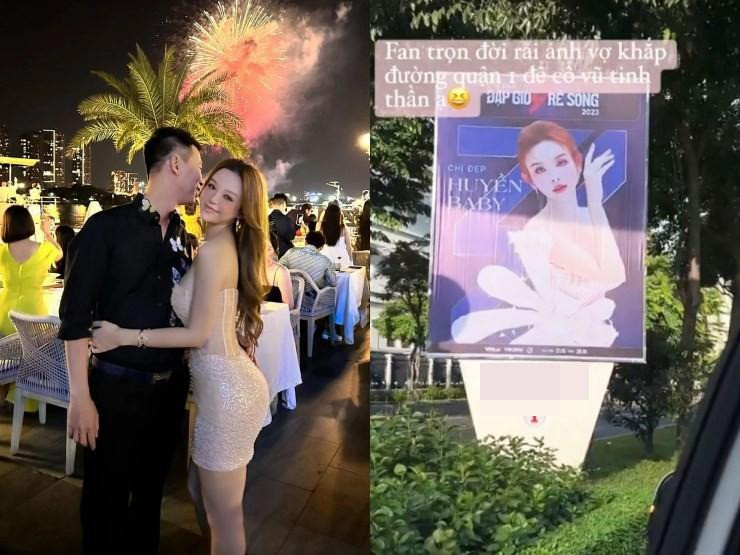 Chân dung chồng đại gia cưng Huyền Baby như trứng màn tặng vợ 24 tỷ tiêu vặt gây chấn động