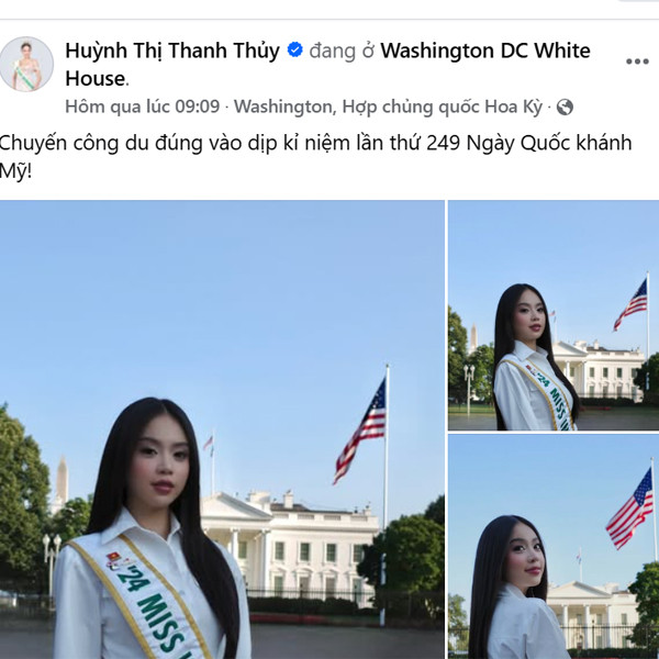 Tranh cãi phát ngôn của Hoa hậu Thanh Thủy trong chuyến công tác ở Mỹ - Ảnh 2.
