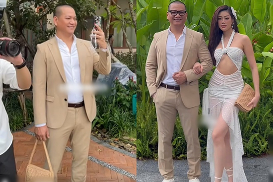 Chồng hơn Khánh Vân 17 tuổi gây chú ý vì 1 hành động cực tinh tế với vợ