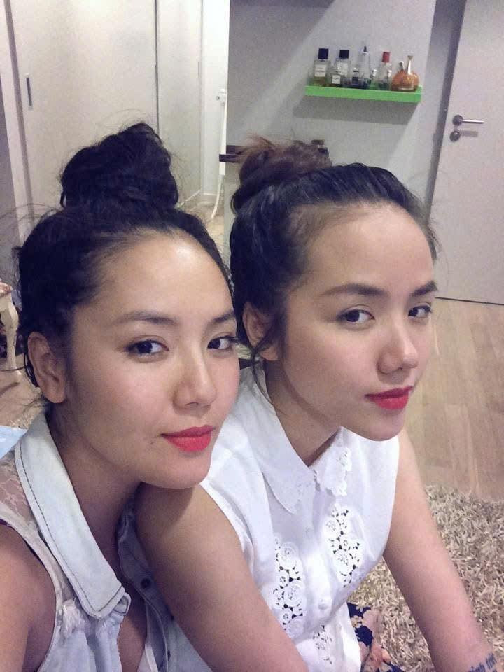 Loạt ảnh quá khứ của Phương Linh Phương Ly xứng danh chị em đẹp nhất showbiz Việt
