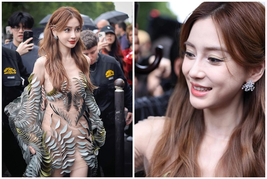 Angela Baby tái xuất diện đầm xuyên thấu táo bạo nhưng bị soi nhan sắc lão hóa