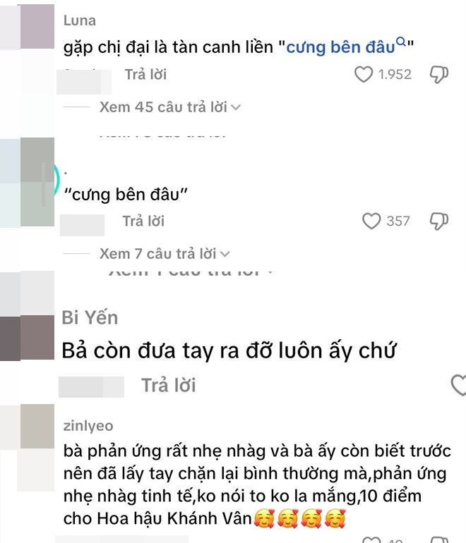 1 Hoa hậu đình đám Vbiz bị va chạm ngay thảm đỏ thái độ ra sao mà gây bàn tán