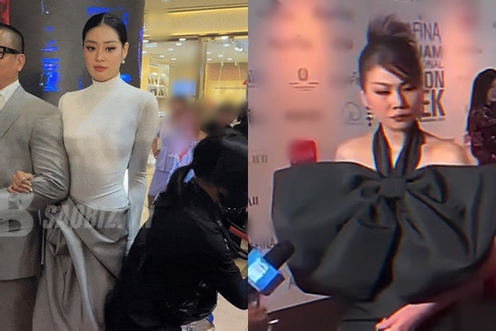 1 Hoa hậu đình đám Vbiz bị 'va chạm' ngay thảm đỏ, thái độ ra sao mà gây bàn tán?