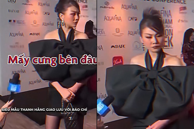 1 Hoa hậu đình đám Vbiz bị va chạm ngay thảm đỏ thái độ ra sao mà gây bàn tán