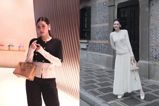 Á hậu Tú Anh mỗi lần ra phố là 'đốt' cả trăm triệu