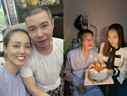Vợ Công Lý tiết lộ tình trạng bệnh đột quỵ của chồng: Trong cái rủi có ...