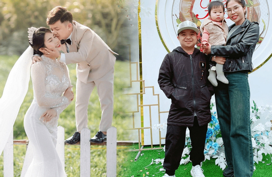 Cặp 'đôi chồng 1m37 lấy vợ 1m62 xinh như Hoa hậu ở Hải Phòng' sau hơn 3 năm kết hôn: Liên tục đón tin vui