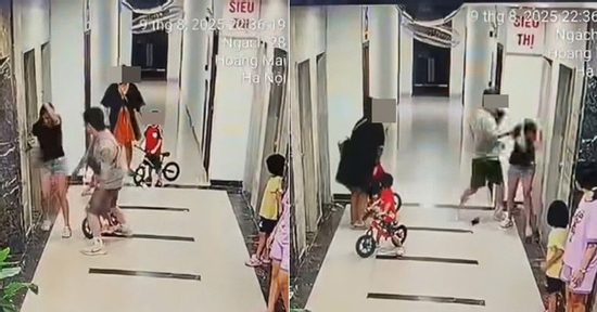 Vụ người phụ nữ bị đánh dã man ở chung cư Hà Nội: Xuất phát từ mâu thuẫn trẻ nhỏ
