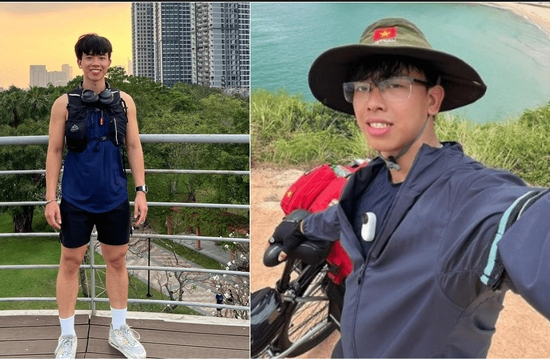 Sự thật khó tin về chàng trai 2k2 đạp xe từ TP.HCM ra Hà Nội xem diễu binh, diễu hành 2/9