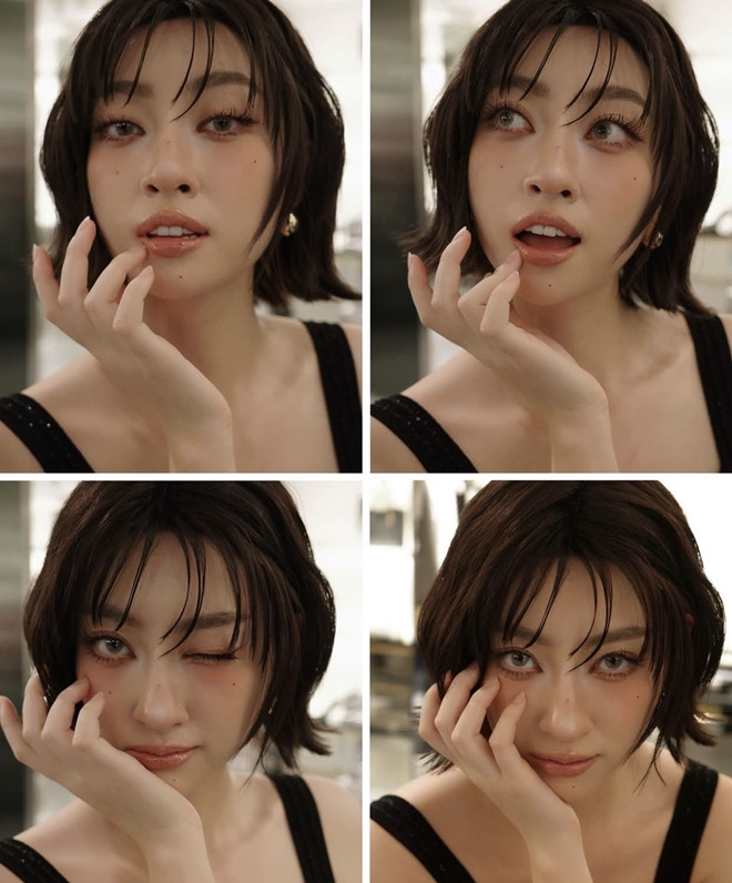 Lần đầu diện tóc ngắn Lương Thùy Linh được khen xinh như gái Nhật