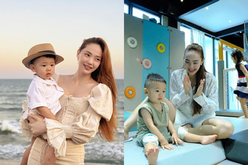 Minh Hằng nuôi con theo cách đặc biệt, bé ngoan và chững chạc