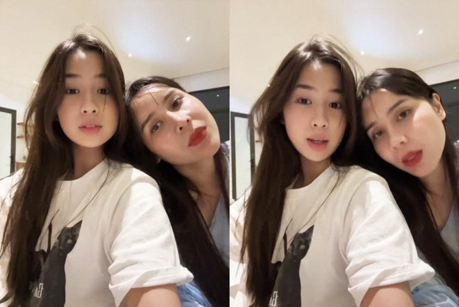 Con gái Lưu Hương Giang trổ mã tuổi 14 gu thời trang cá tính